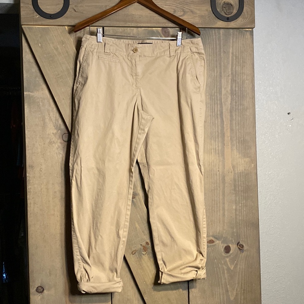 Khaki Talbots petites size 12 boyfriend